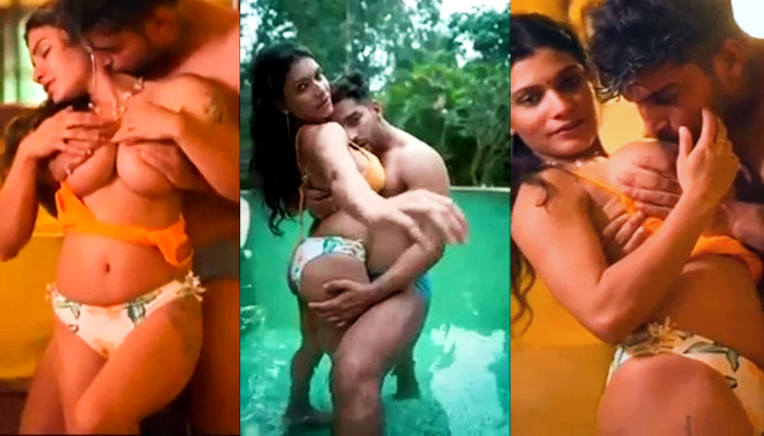 Resmi R Nair Pool Romance With Nikk