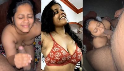 Extremely Hot Figure Mallu Wife Sucking Husband Dick in Midnight Nude