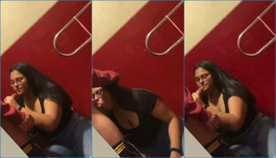 Thick Indian Babe Sucking Cock