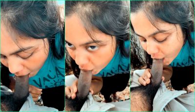Mallu Girl Outdoor Sucking Boyfriend Dick