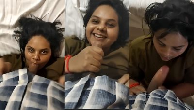 Cheater Wife Giving Blowjob To Lover In Hotel